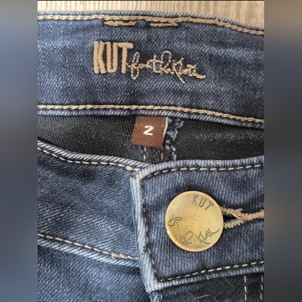 Kut from the Kloth Mia Mid Rise Slim Fit Jeans Size 2 - Picture 9 of 9